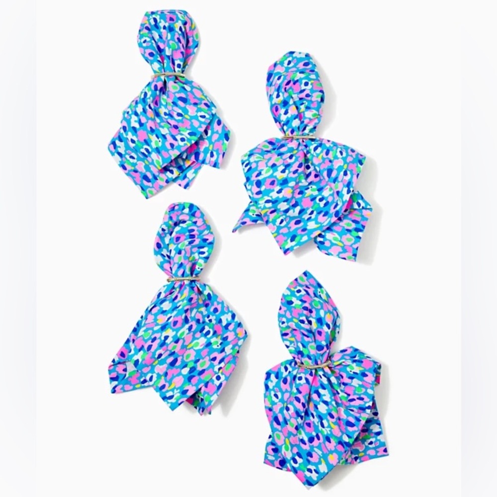 Lilly Pulitzer Napkins & Rings Set